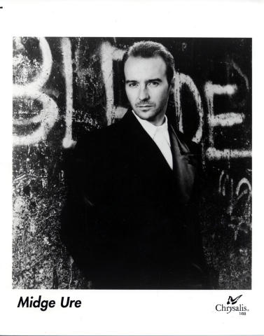 Midge Ure Promo Print