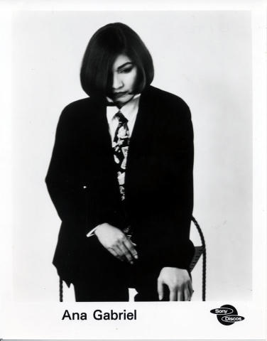 Ana Gabriel Promo Print