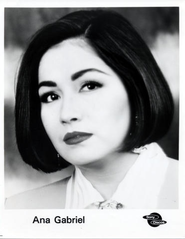 Ana Gabriel Promo Print