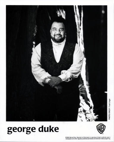 George Duke Promo Print