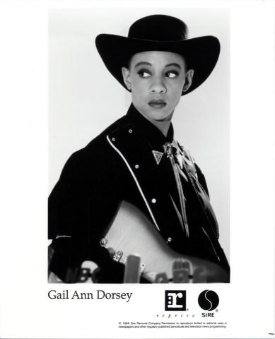 Gail Ann Dorsey Promo Print
