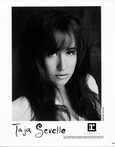 Taja Sevelle Promo Print