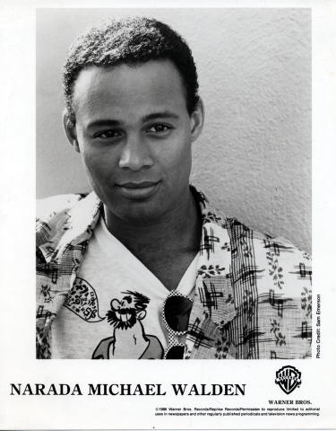 Narada Michael Walden Promo Print