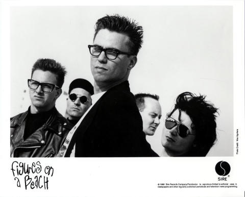 Figures on a Beach Promo Print