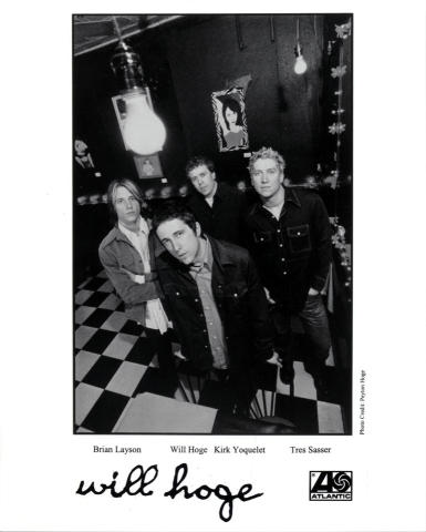 Will Hoge Promo Print