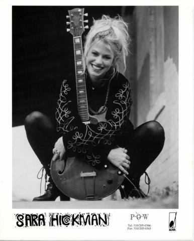 Sara Hickman Promo Print