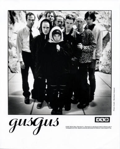 Gus Gus Promo Print