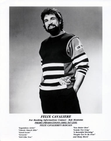 Felix Cavaliere Promo Print