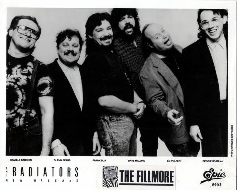 The Radiators Promo Print
