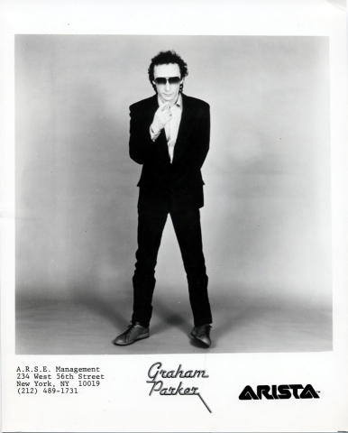 Graham Parker Promo Print