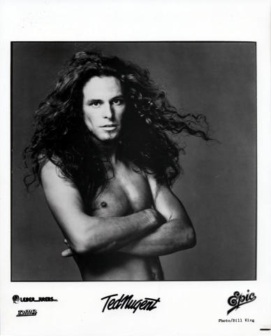 Ted Nugent Promo Print