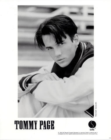 Tommy Page Promo Print
