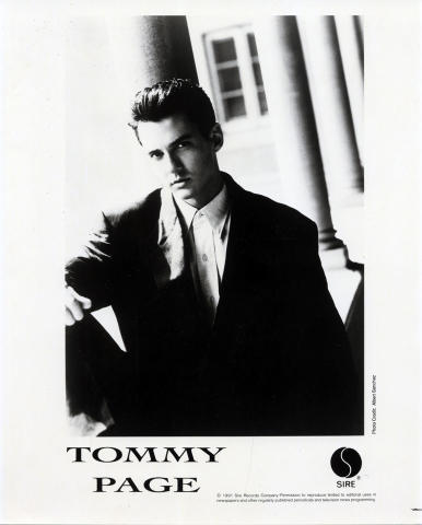 Tommy Page Promo Print