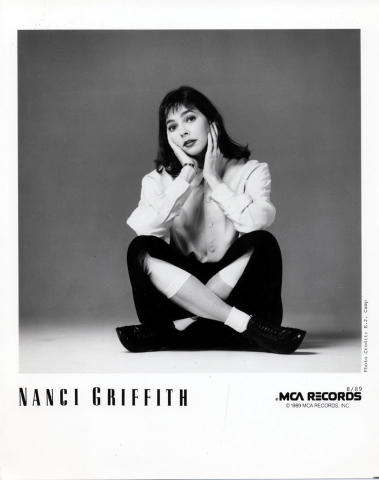 Nanci Griffith Promo Print