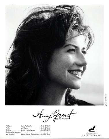Amy Grant Promo Print