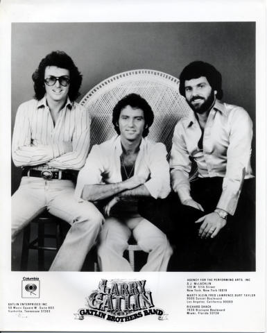 Larry Gatlin & the Gatlin Brothers Band Promo Print