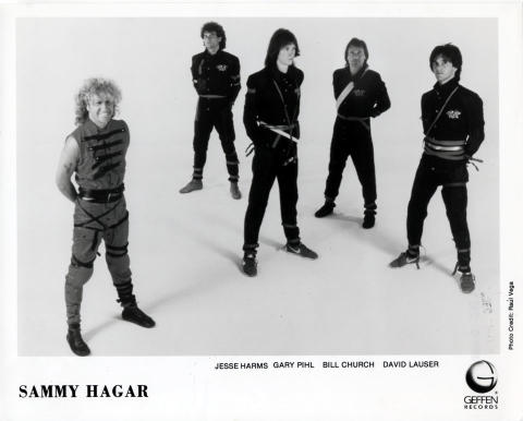 Sammy Hagar Promo Print