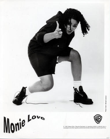 Monie Love Promo Print