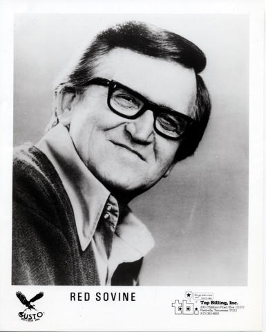 Red Sovine Promo Print