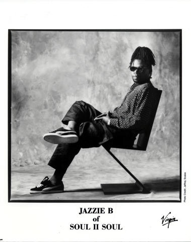 Jazzie B Promo Print