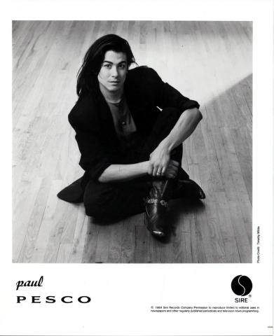 Paul Pesco Promo Print
