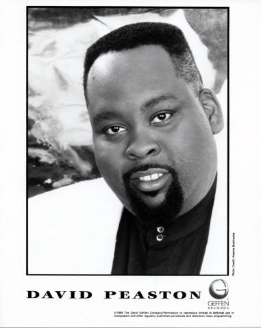 David Peaston Promo Print