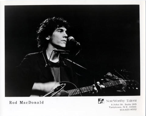 Rod MacDonald Promo Print