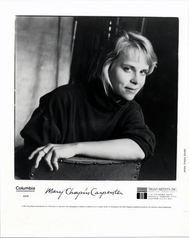 Mary Chapin Carpenter Promo Print