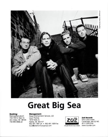 Great Big Sea Promo Print