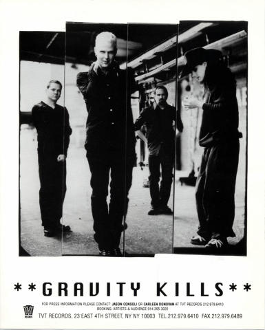 Gravity Kills Promo Print