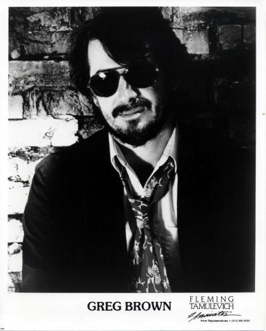 Greg Brown Promo Print