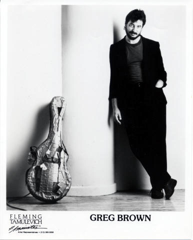 Greg Brown Promo Print