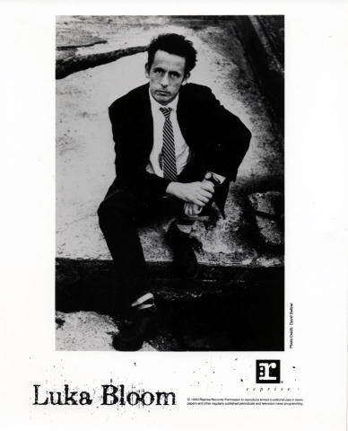 Luka Bloom Promo Print