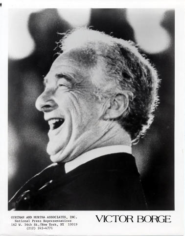 Victor Borge Promo Print
