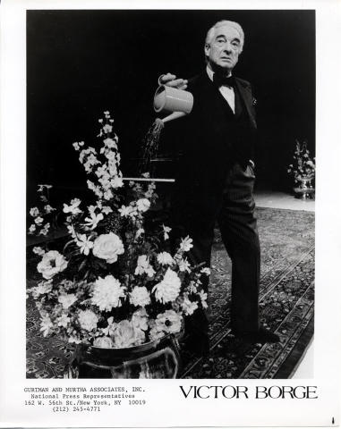 Victor Borge Promo Print