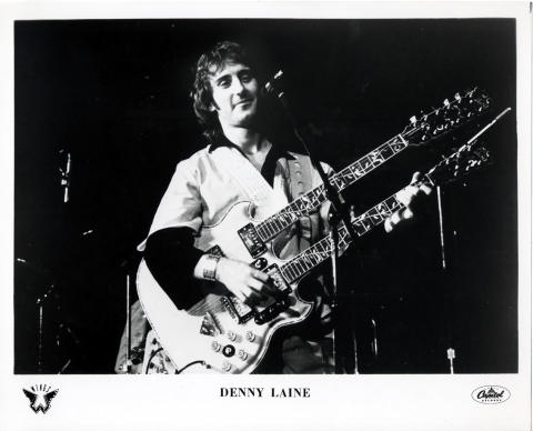 Denny Laine Promo Print