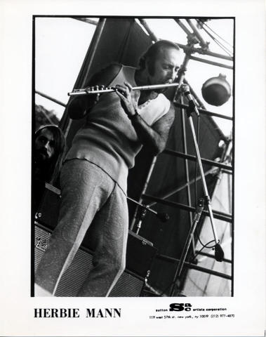 Herbie Mann Promo Print