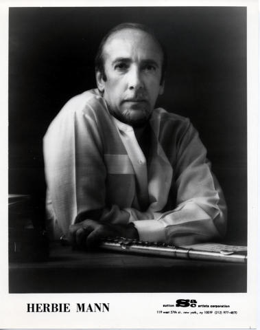 Herbie Mann Promo Print