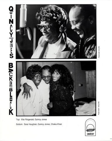 Quincy Jones Promo Print