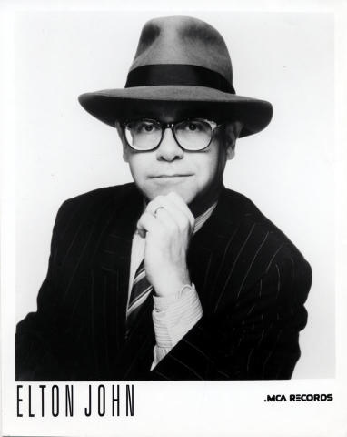Elton John Promo Print