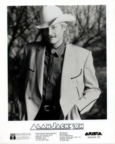 Alan Jackson Promo Print