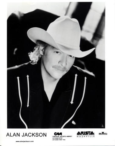 Alan Jackson Promo Print