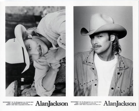 Alan Jackson Promo Print