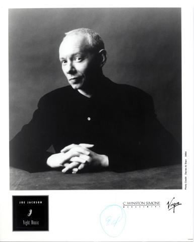 Joe Jackson Promo Print