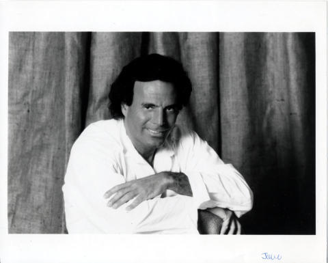 Julio Iglesias Promo Print