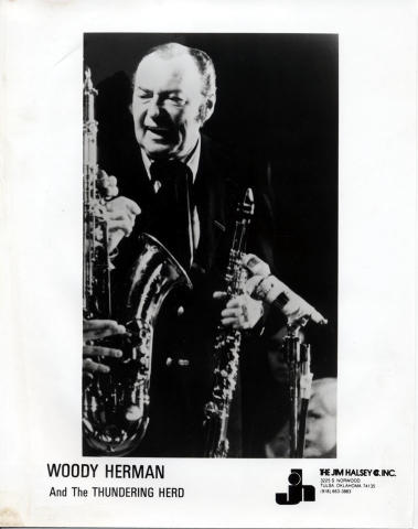 Woody Herman & The Young Thundering Herd Promo Print