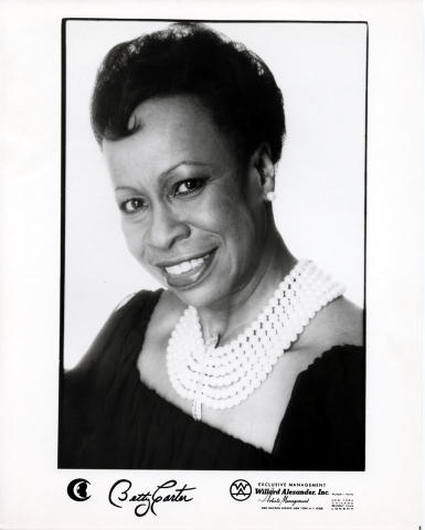 Betty Carter Promo Print