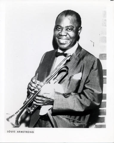 Louis Armstrong Promo Print