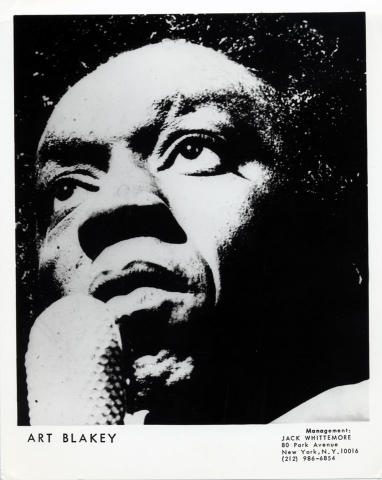 Art Blakey Promo Print