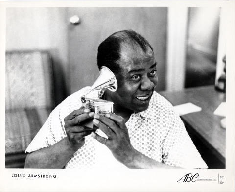 Louis Armstrong Promo Print